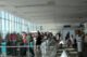 airline passenger queue