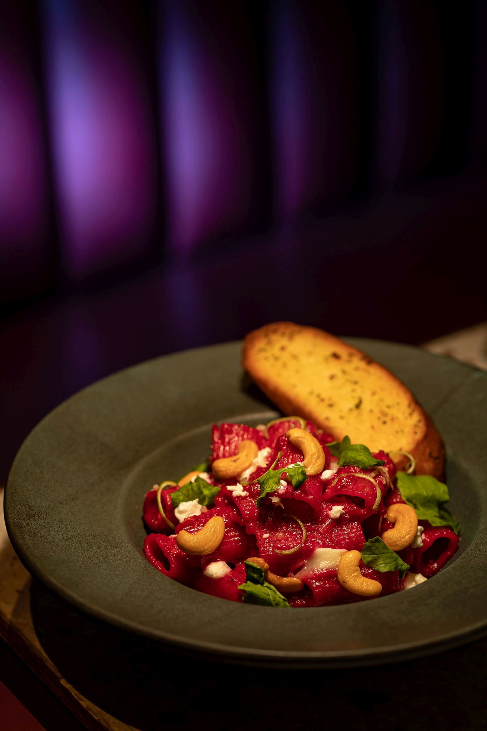 Beets and Ricotta Rigatoni at Daysie
